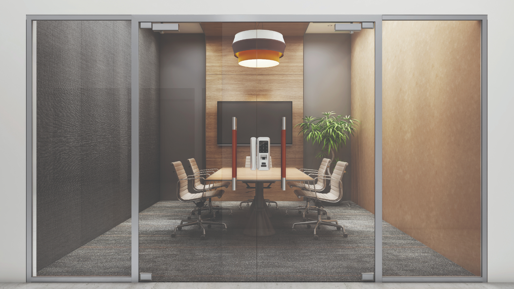 HanaPartition Systems Easy to handle Glass partitions for the