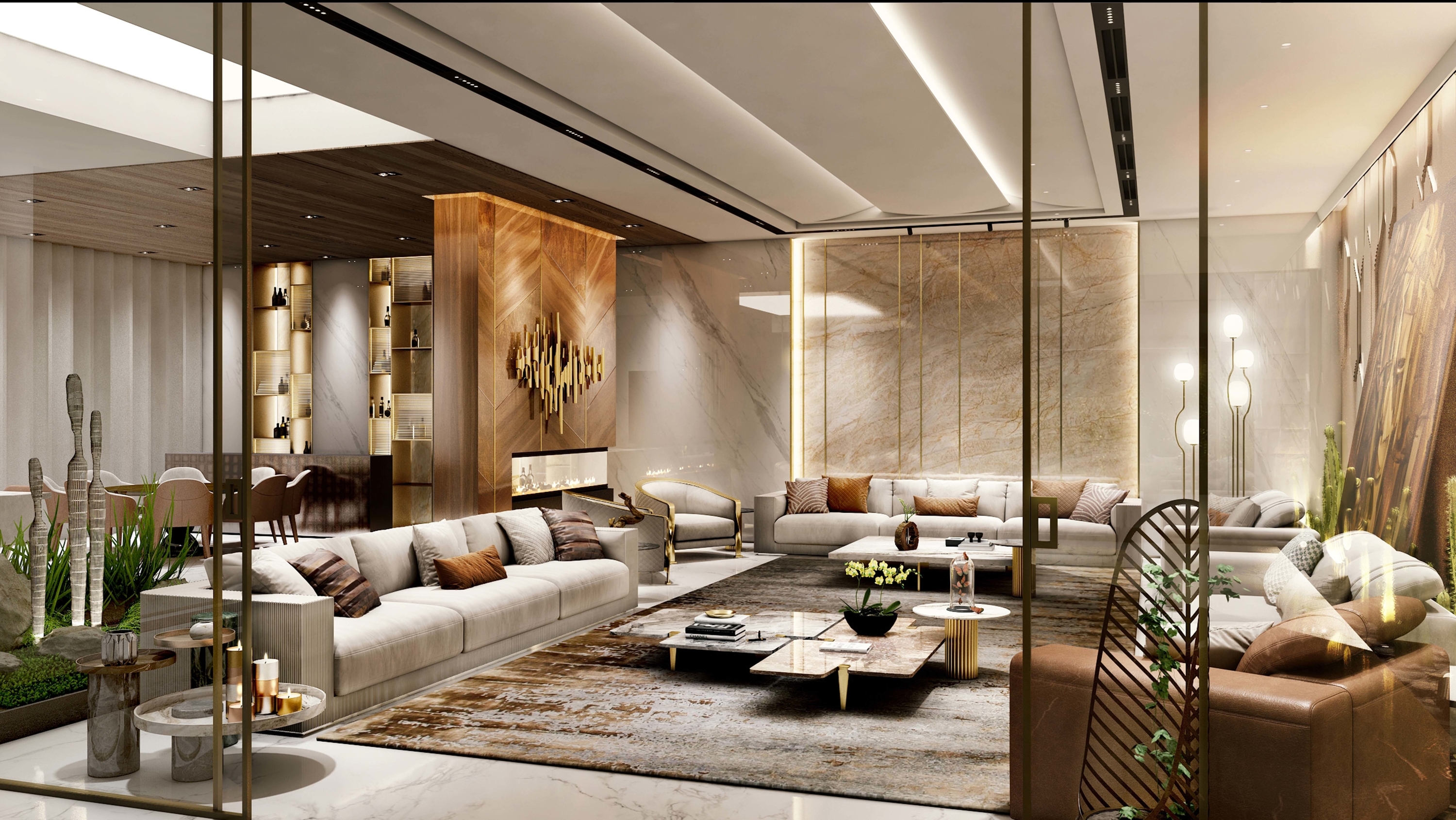 42mm Architecture Unveils Luxurious, Pictures Of Luxury Living Rooms
