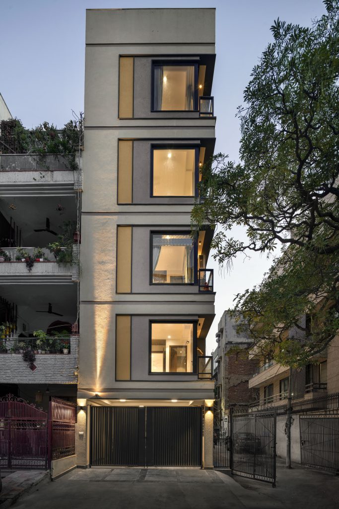 Rise above the narrow lanes of Delhi from this iconic residential